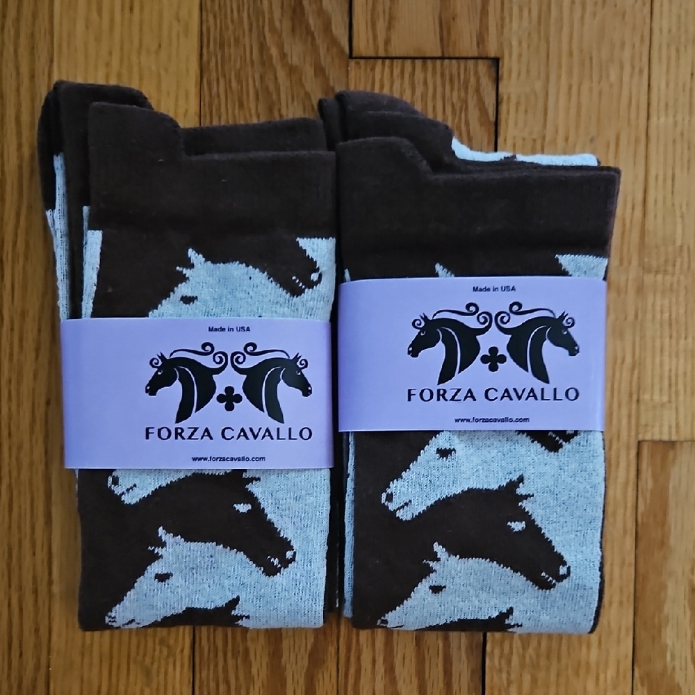 Forza Cavallo Knee High Horse Socks - M